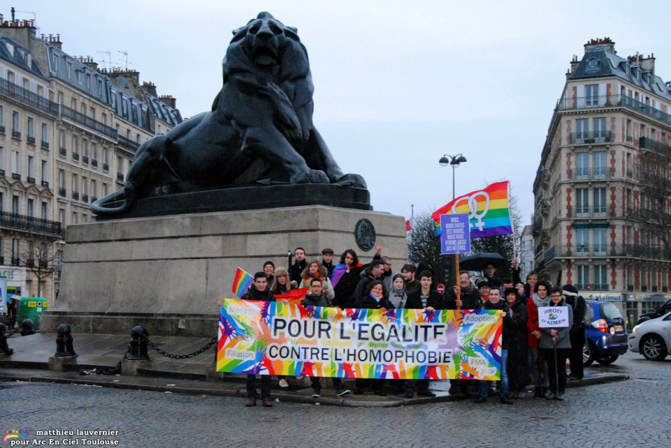 Des Toulousains à Paris pour l’égalité des droits