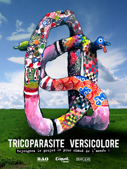 Le Tricoparasite imaginé pour la sculpture de Franz West. / Photo © association La Boîte à Outils