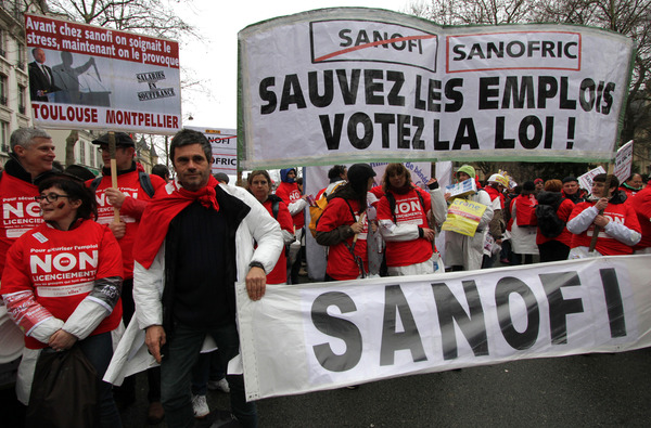 Les Sanofi toujours mobilisés