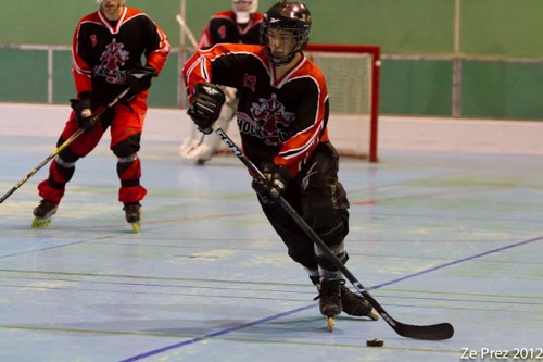 Les joueurs toulousains lors du match contre Tours