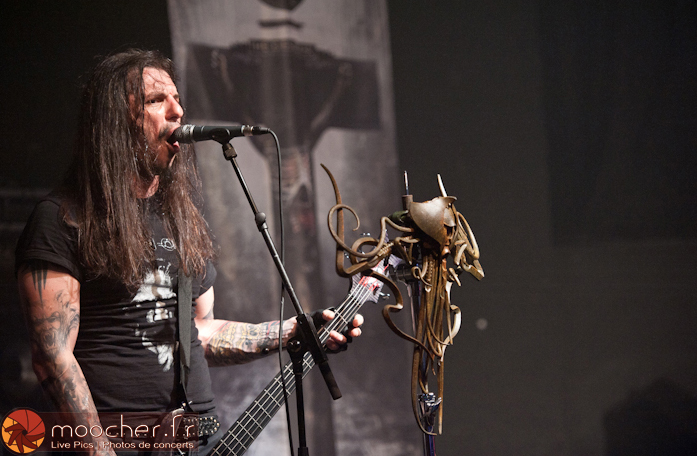 Septicflesh, premier groupe produit par SPM Prod en mai 2011 / © Fred Moocher