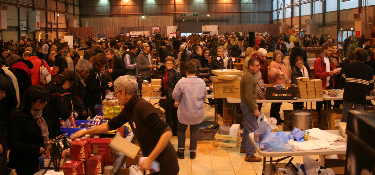 Le salon Emmaüs de Toulouse, victime de son succès