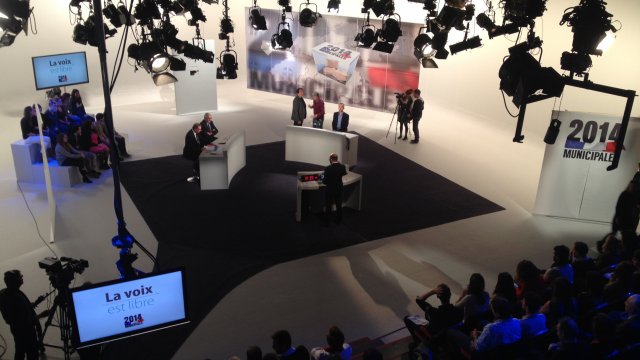 Sur le plateau de l'émission. © Fabrice Valéry / France 3 Midi-Pyrénées