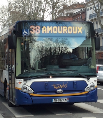 Les lignes de bus Tisséo sont particulièrement visées par les associations 