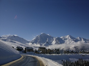 Sans voiture mais avec des skis !