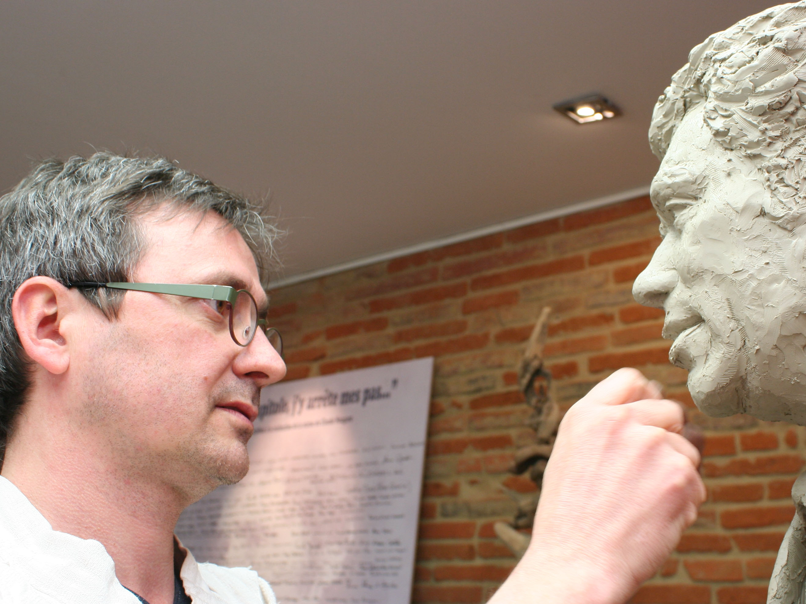 Sébastien Langloÿs et Claude Nougaro, deux artistes face à face