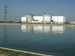 Centrale de Fessenheim, Haut-Rhin, Alsace