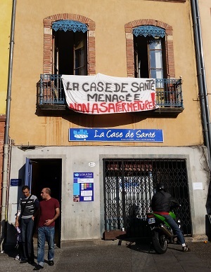 Mobilisation contre la fermeture de la Case de Santé