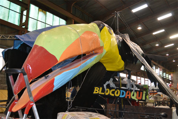 La mécanique huilée du carnaval de Toulouse