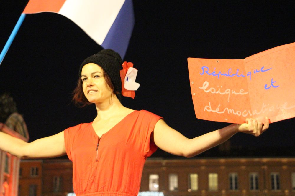 Attentats : « Paris, Toulouse est avec toi ! »