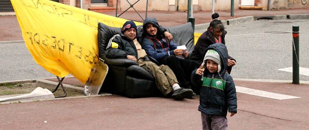 Sans-abris : le DAL occupe l’hôtel de région pour exiger des hébergements