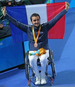 Maxime Valet, après la remise des médailles. - Facebook Maxime Valet