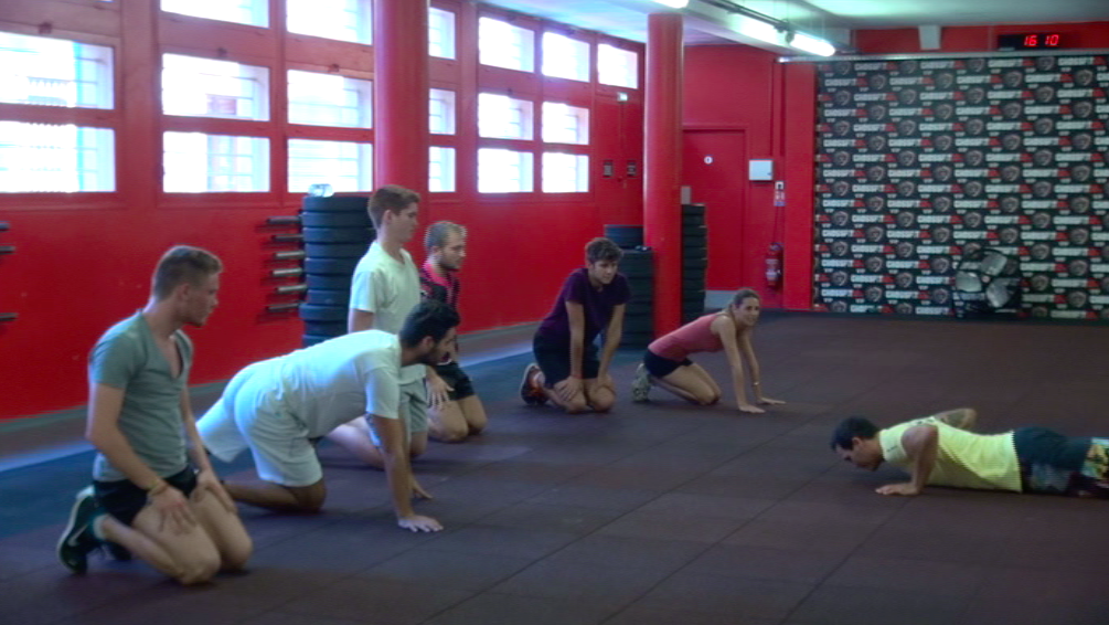 Une séance d'entraînement à Crossfit Rive Droite (près du Capitole)