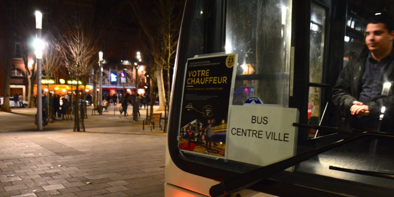 Première sortie pour les bus de nuit à Toulouse