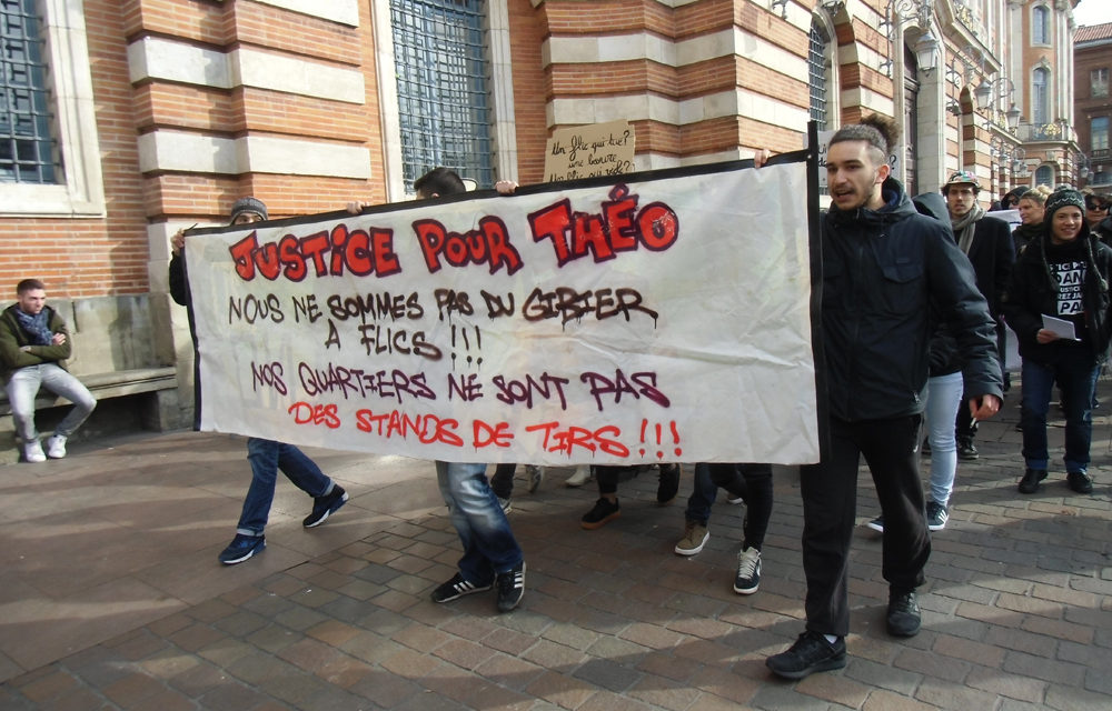« Affaire Théo » : manifestation contre les violences policières à Toulouse