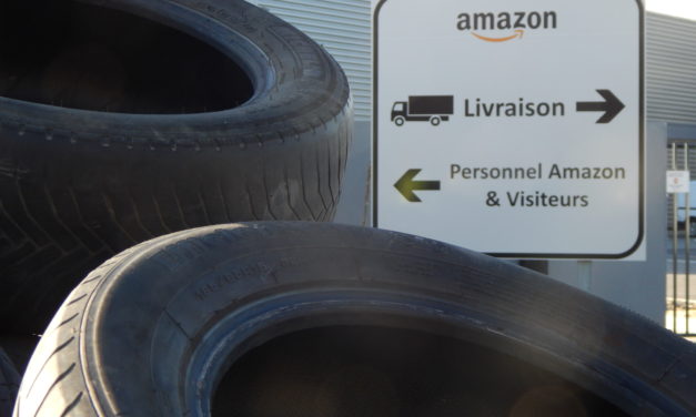 Le blocage du site Amazon à Toulouse pour l’Acte XV en images