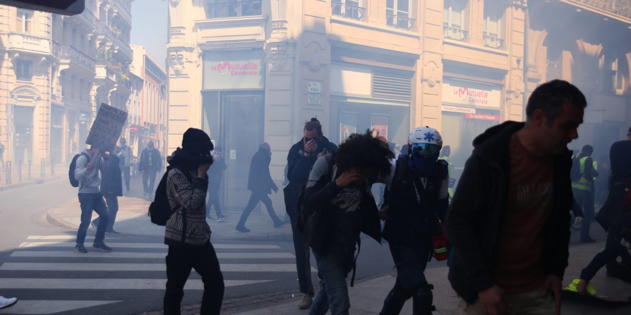 Toulouse, capitale des Gilets jaunes: Acte XXII sous tension