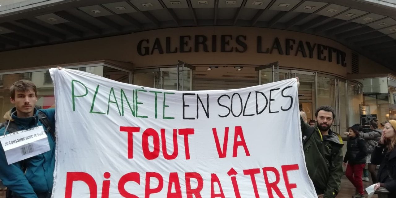 Toulouse. Les militants écologistes se mobilisent contre les soldes