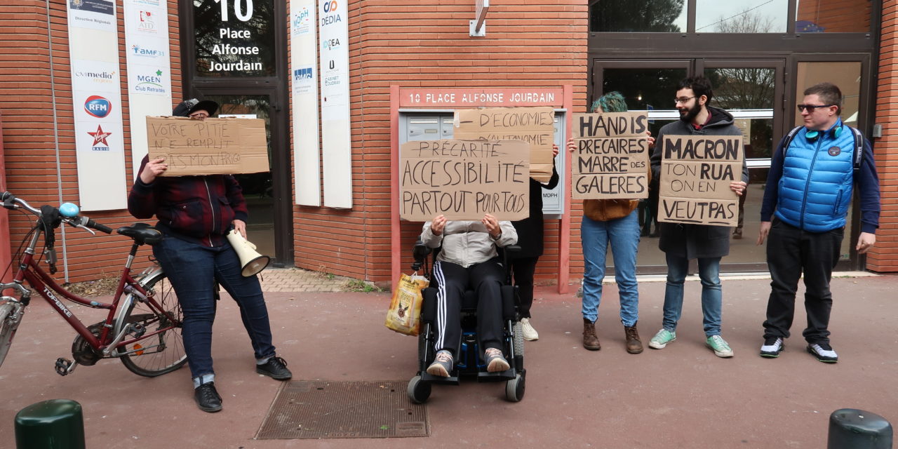 Handicap : manifester pour plus d’autonomie