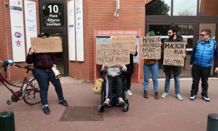 Handicap : manifester pour plus d’autonomie