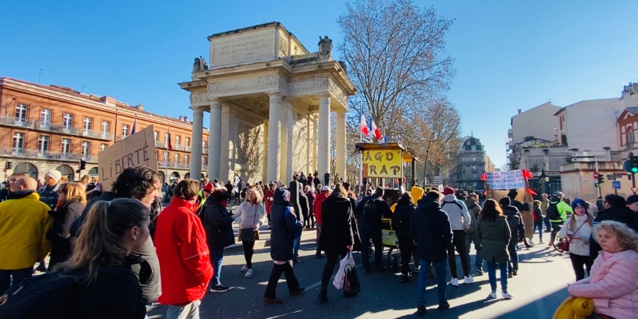 Manif anti-pass à Toulouse : la liberté comme sacerdoce