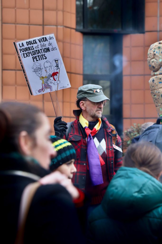 Manifestation du 31 janvier contre la réforme des retraites - Toulouse