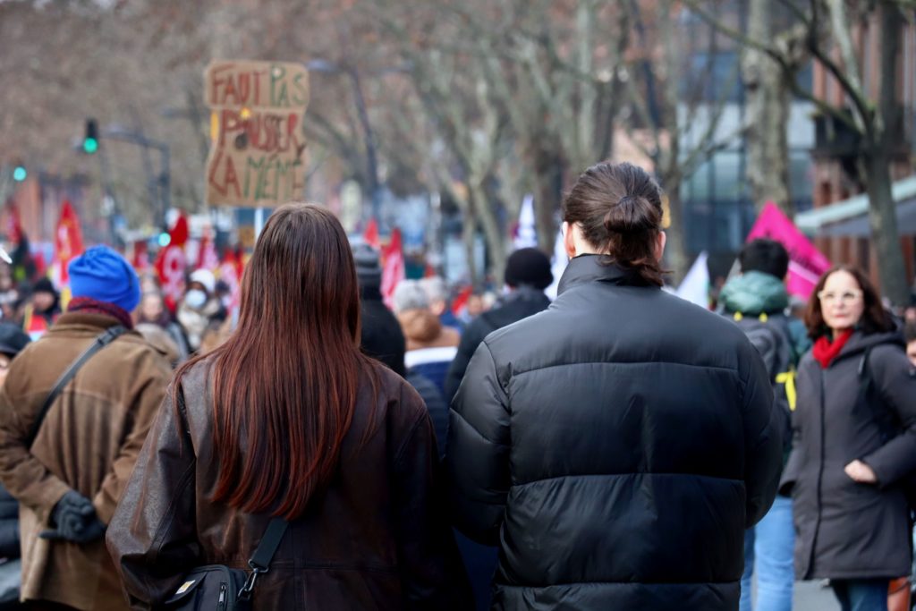 Manifestation du 31 janvier contre la réforme des retraites - Toulouse