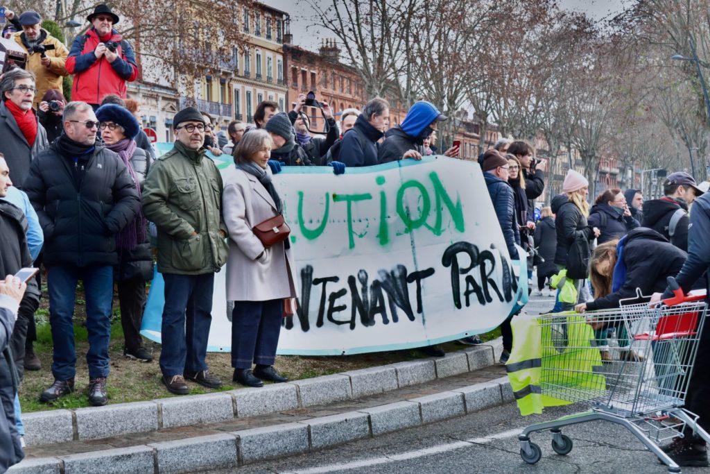 Manifestation du 31 janvier contre la réforme des retraites - Toulouse