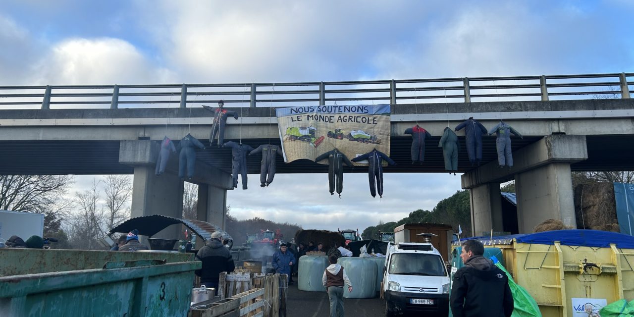 À Carbonne, les agriculteurs laissent leur empreinte