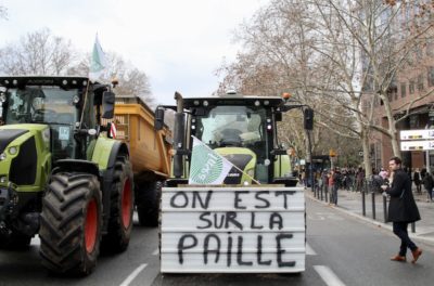 Inflation, normes européennes, accès à l’eau… À Toulouse les agriculteurs font entendre leur voix