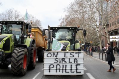 Inflation, normes européennes, accès à l’eau… À Toulouse les agriculteurs font entendre leur voix