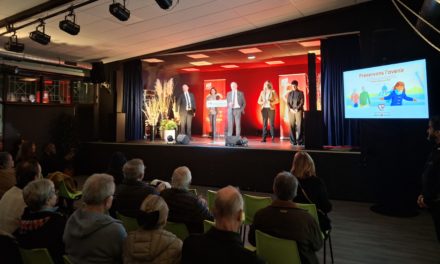 À Montaudran, le maire de Toulouse Jean-Luc Moudenc présente ses vœux et critique le gouvernement