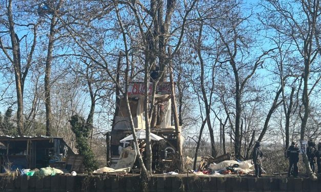 Mobilisation contre la LGV : la ZAD de Saint-Jory de nouveau évacuée par la gendarmerie