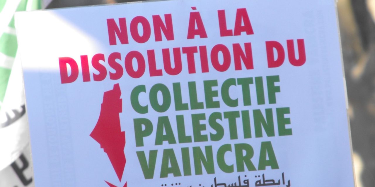 « Soutenir la Palestine n’est pas un crime » : le cri du cœur de la manifestation contre la dissolution d’un collectif toulousain
